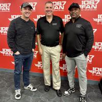 Pictured with Foley Mechanical who was featured on 106.7 The Fan throughout the summer