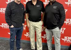 Pictured with Foley Mechanical who was featured on 106.7 The Fan throughout the summer